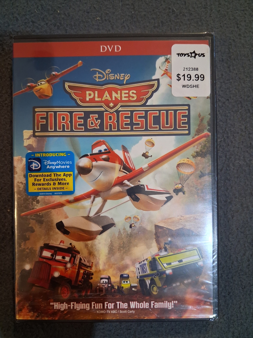 Disney Planes: Fire & Rescue DVD